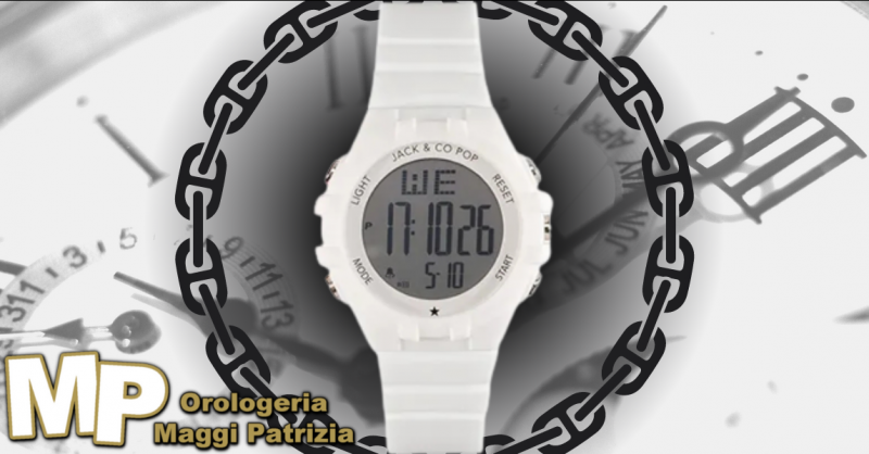 OROLOGERIA MAGGI PATRIZIA - Offerta vendita online orologio in gomma resistente all'acqua Jack&Go