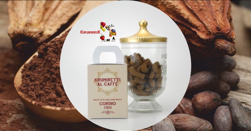     krumireria corino - offerta vendita online krumiri al caffe biscotti monferrato